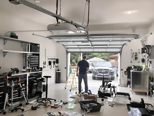Garage door opener installation by San Juan Capistrano Garage Door Repair in San Juan Capistrano