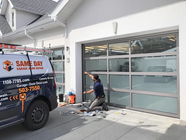 Same-day garage door repair service by San Juan Capistrano Garage Door Repair in San Juan Capistrano